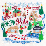 North Pole Village Map