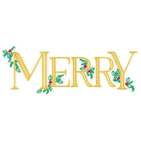 Merry with Holly