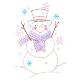Happy Snowman (Vintage)