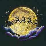 Santa's Moonlit Flight