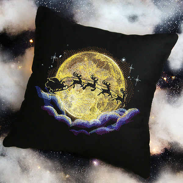 Santa's Moonlit Flight