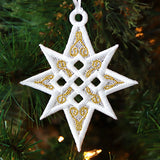 Twinkling Star of Bethlehem Ornament (Lace)