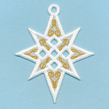 Twinkling Star of Bethlehem Ornament (Lace)