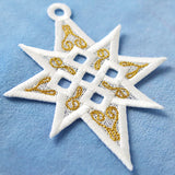 Twinkling Star of Bethlehem Ornament (Lace)