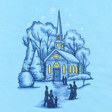 Snowfall Church Scene