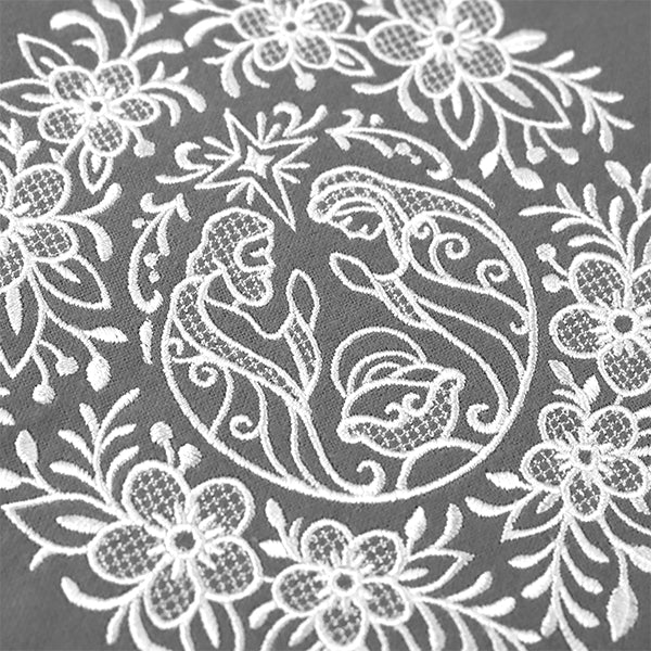 Exquisite Noel Feature (Whitework)