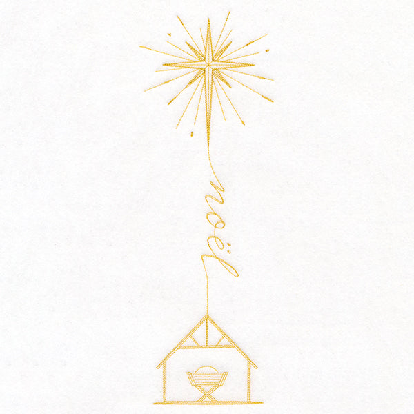 Noel Manger with Star