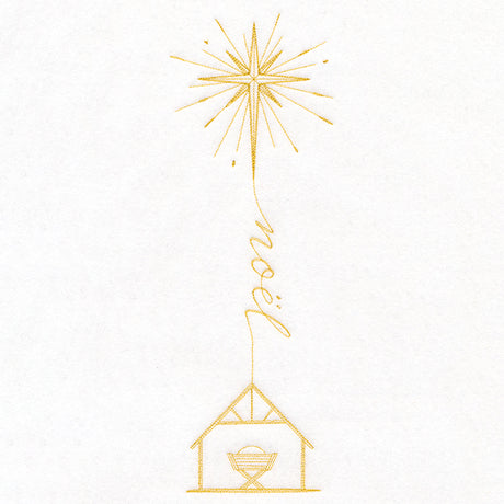 Noel Manger with Star