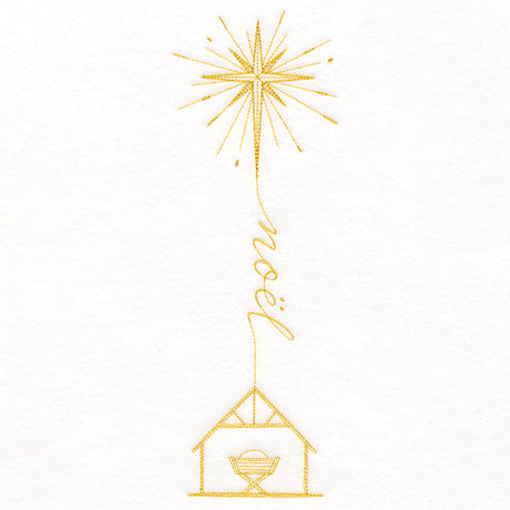 Noel Manger with Star