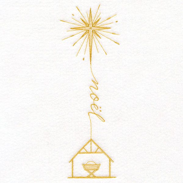 Noel Manger with Star