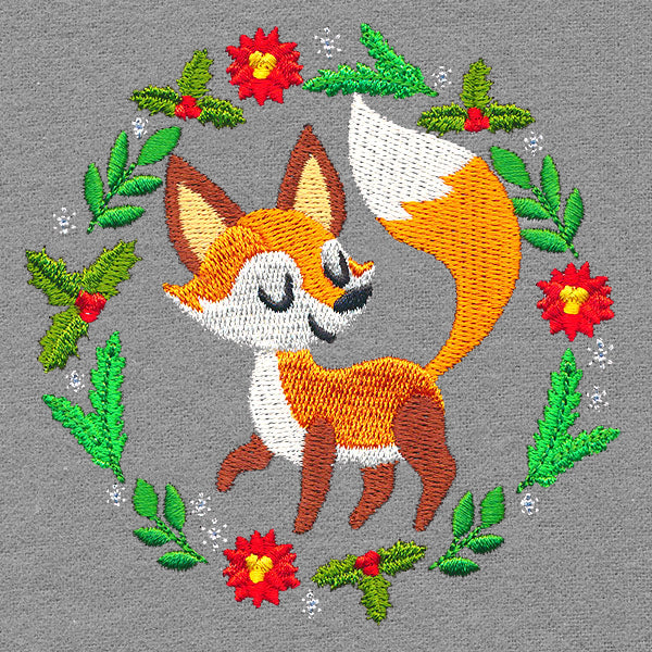 Holly Jolly Christmas Fox