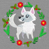 Holly Jolly Christmas Wolf