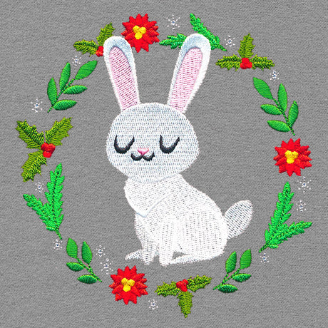 Holly Jolly Christmas Bunny
