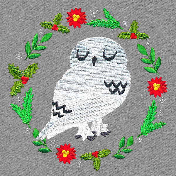 Holly Jolly Christmas Owl