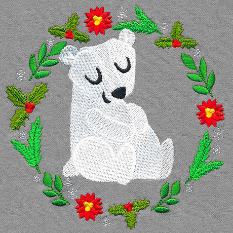 Holly Jolly Christmas Polar Bear