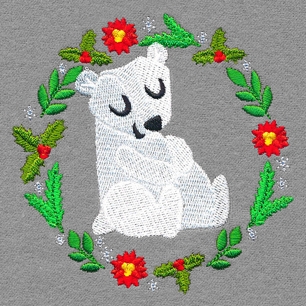 Holly Jolly Christmas Polar Bear