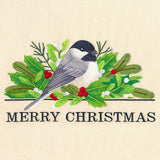 Elegant Christmas Chickadee