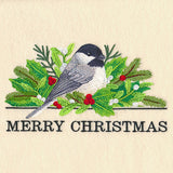 Elegant Christmas Chickadee