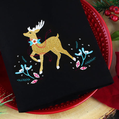 Fancy Frolicking Reindeer 2