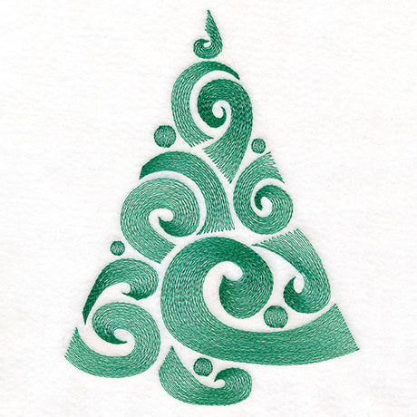 Twirling Christmas Tree