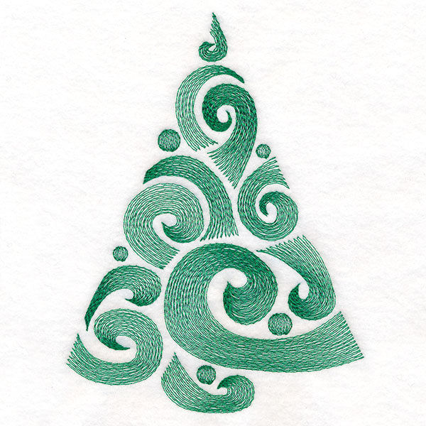 Twirling Christmas Tree