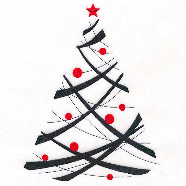 Modern Merry Christmas Tree