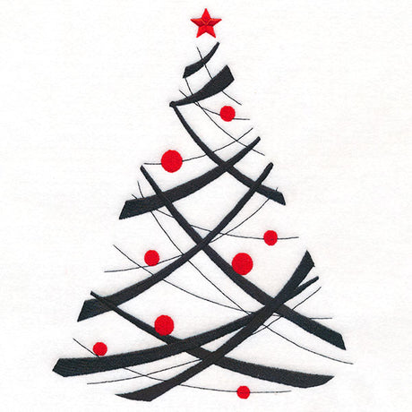 Modern Merry Christmas Tree