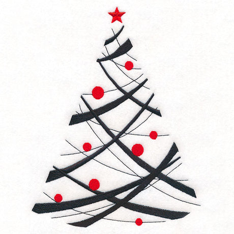 Modern Merry Christmas Tree