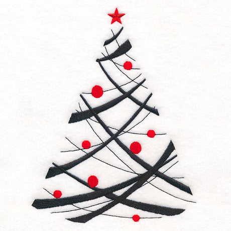 Modern Merry Christmas Tree