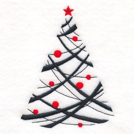 Modern Merry Christmas Tree