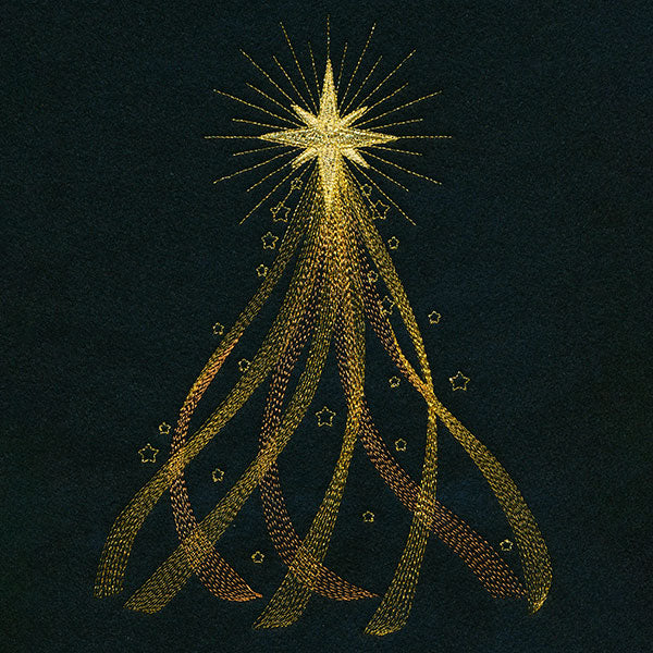 Glimmering Stars Christmas Tree