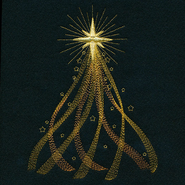 Glimmering Stars Christmas Tree