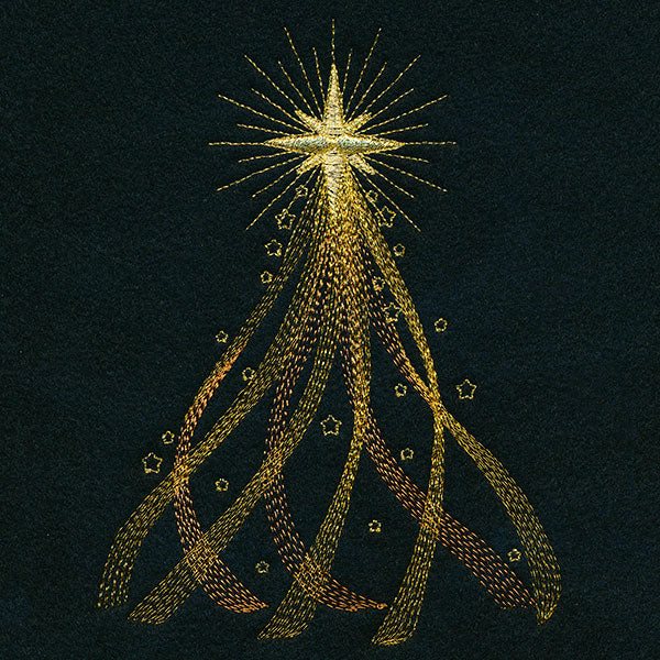 Glimmering Stars Christmas Tree