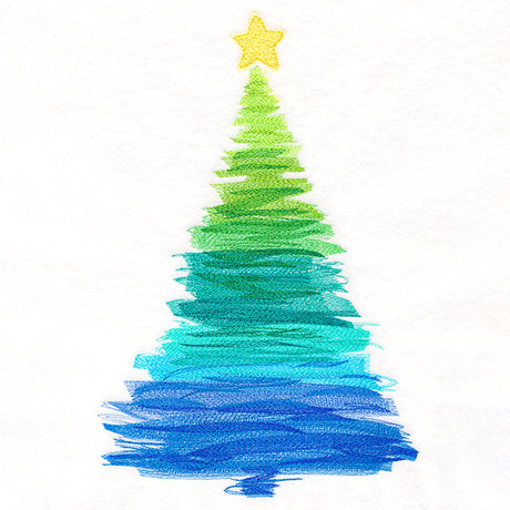 Color Splash Christmas Tree