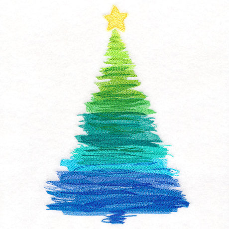 Color Splash Christmas Tree
