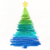 Color Splash Christmas Tree