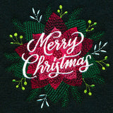 Lush Floral Merry Christmas