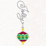 Jolly Christmas Ornament