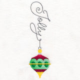 Jolly Christmas Ornament