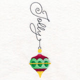 Jolly Christmas Ornament