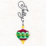Jolly Christmas Ornament