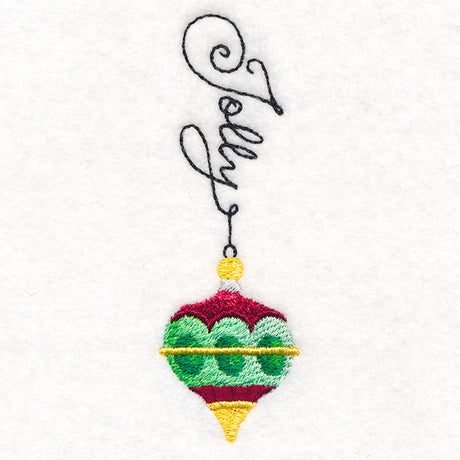 Jolly Christmas Ornament