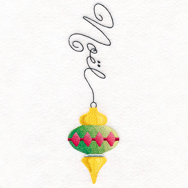 Noel Christmas Ornament
