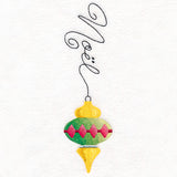 Noel Christmas Ornament