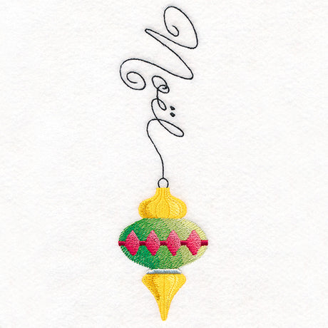 Noel Christmas Ornament