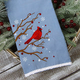 Perched on the Edge Cardinal