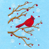 Perched on the Edge Cardinal