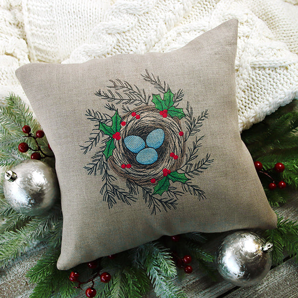 Christmas Robin's Nest
