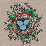 Christmas Robin's Nest