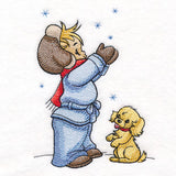 Childhood Charm - Catching Snowflakes